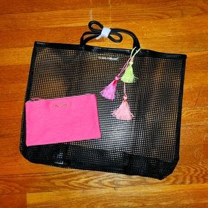 NWOT Victoria's Secret beach bag